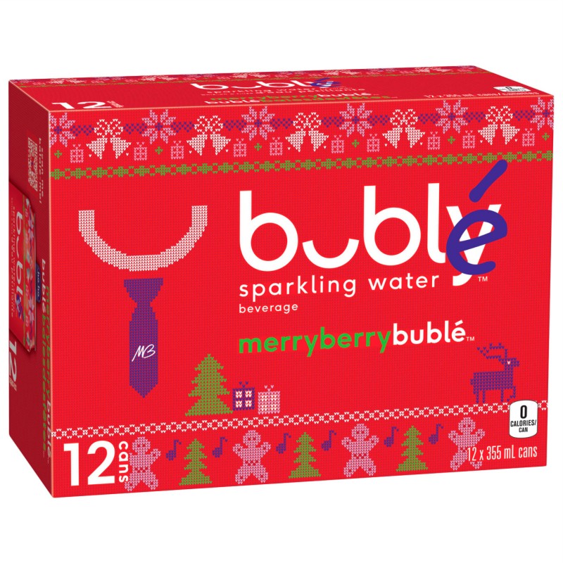 BUBLY SPARK WATER MERRY BERRY